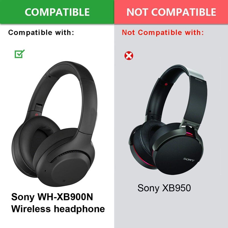 defean XB900N Ear Pads - Replacement Ear Cushion Compatible with Sony WH-XB900N WHXB900 / WH-CH710N / WH-CH700N (WHCH700N) & MDR-ZX780 (ZX780DC) / MDR-ZX770 (ZX770BN ZX770BT) / MDR-10R (10RNC 10RBT)Headphone - Image 3